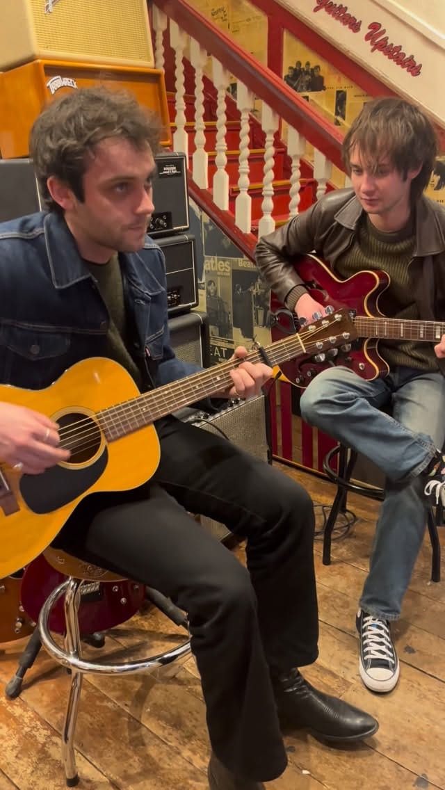 Post 6 by Denmark Street Guitars on Instagram (video)
