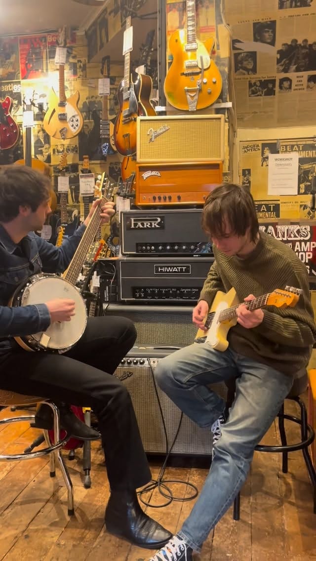 Post 1 by Denmark Street Guitars on Instagram (video)
