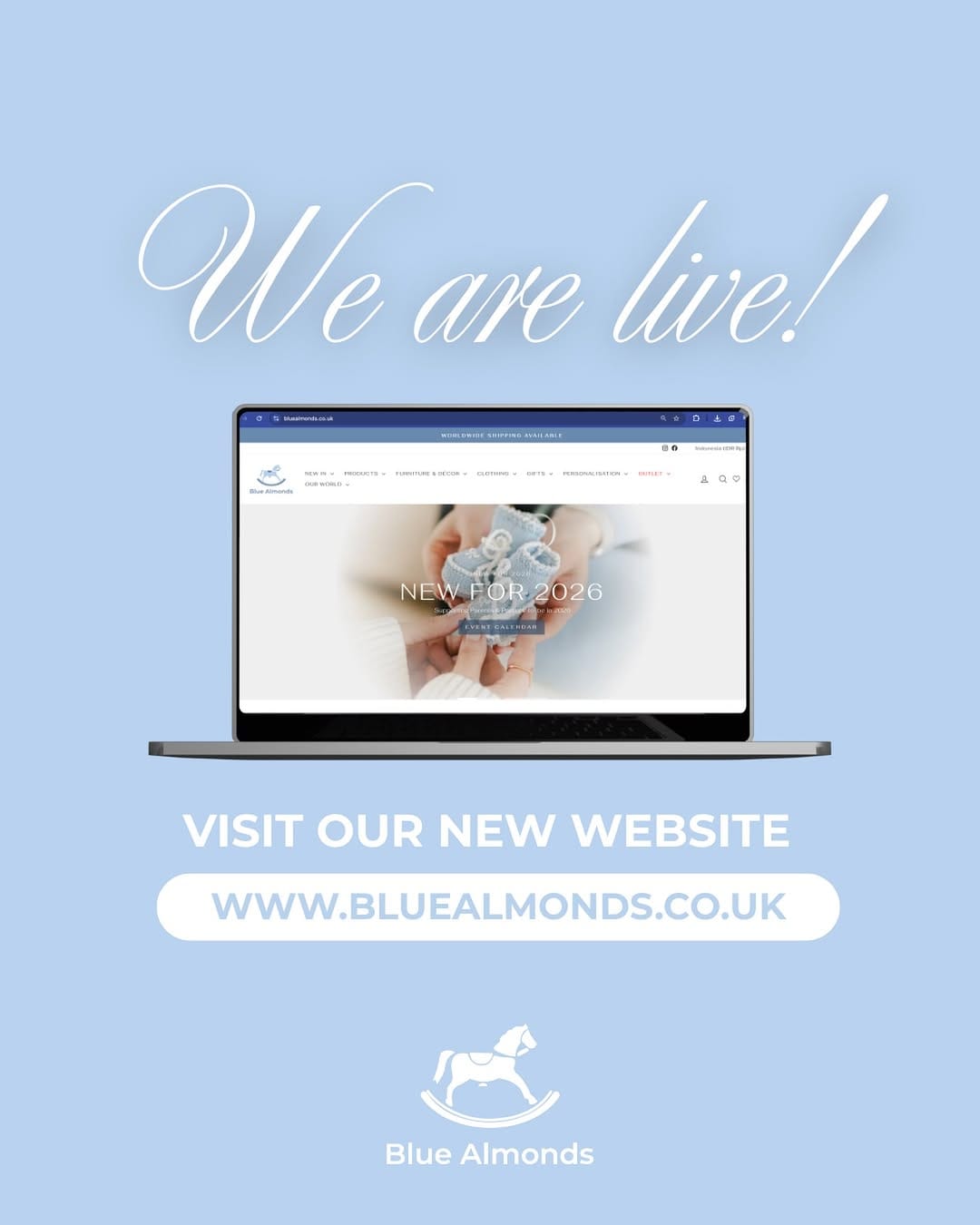 Post 3 by Blue Almonds | Luxury Baby Boutique | London on Instagram (image)