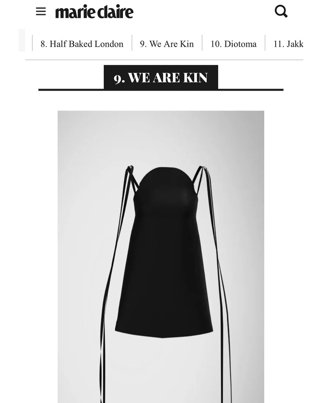 Post 6 by Sustainable Fashion Brand on Instagram (image)