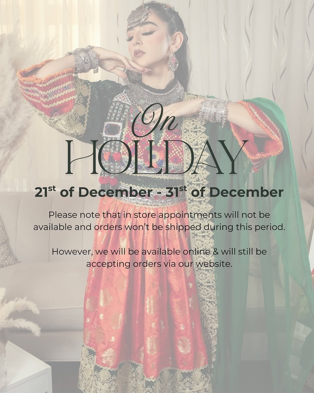 Post 3 by Afghan Dress Boutique on Instagram (image)