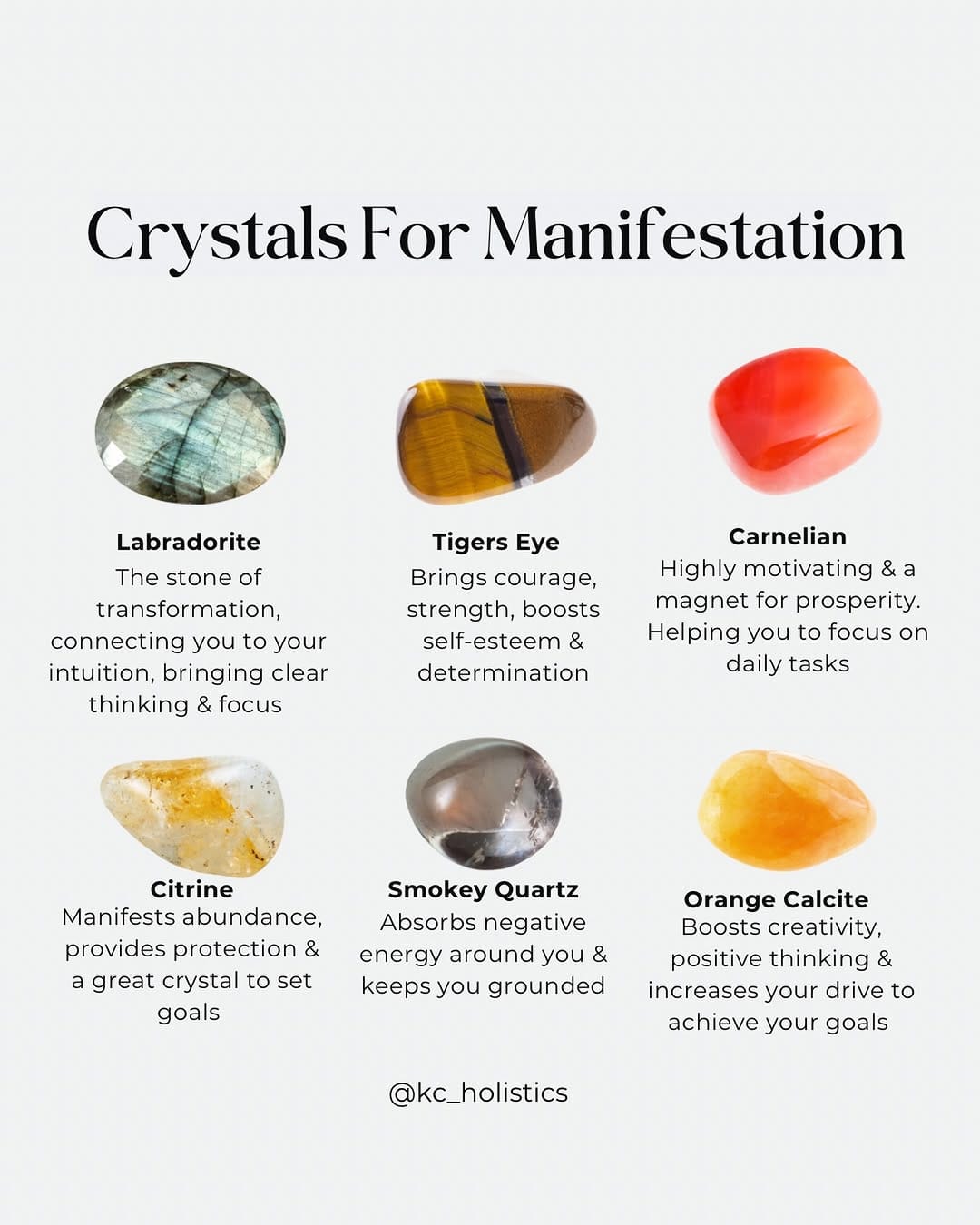 Post 6 by KCHolistics | Online Crystal Shop on Instagram (image)