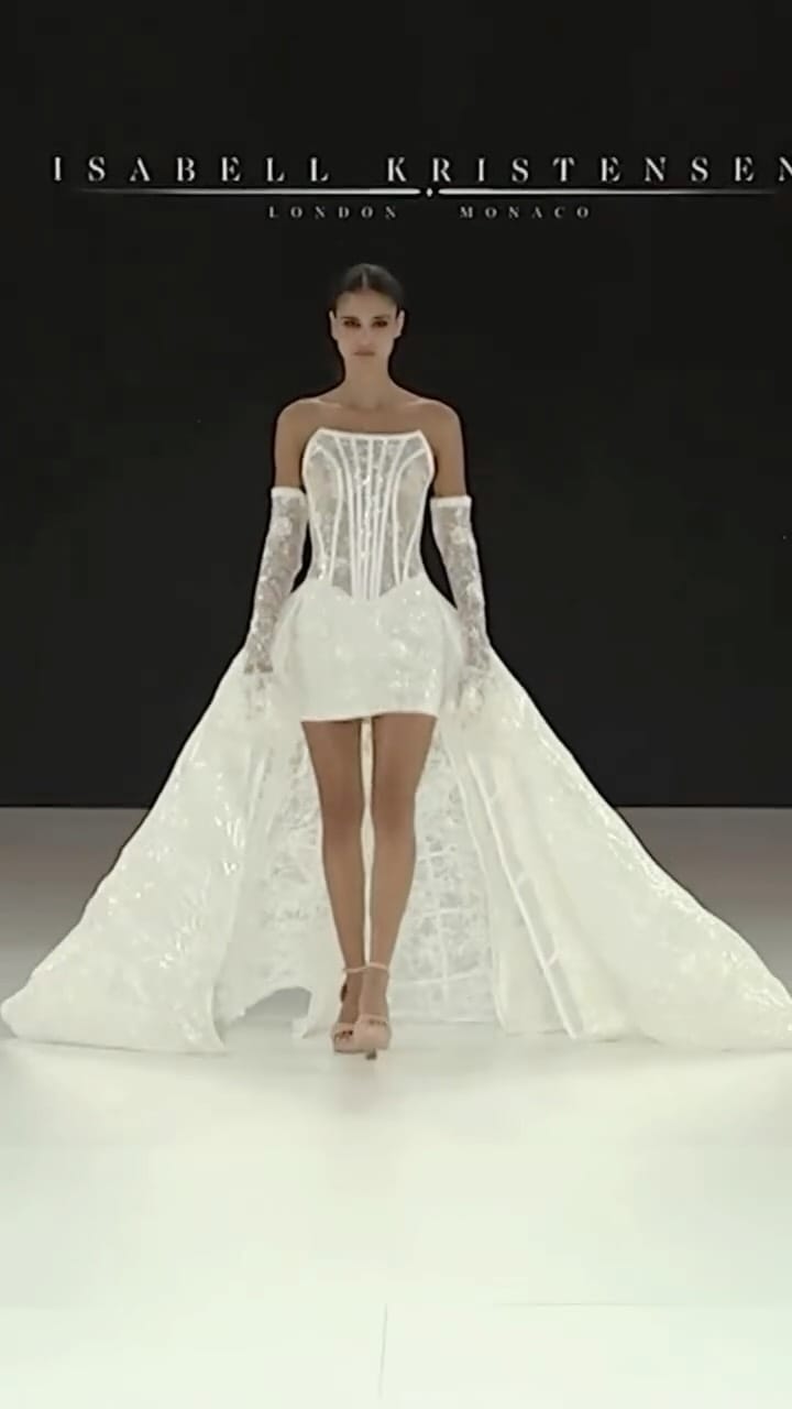 Post 2 by Isabell Kristensen Couture on Instagram (video)