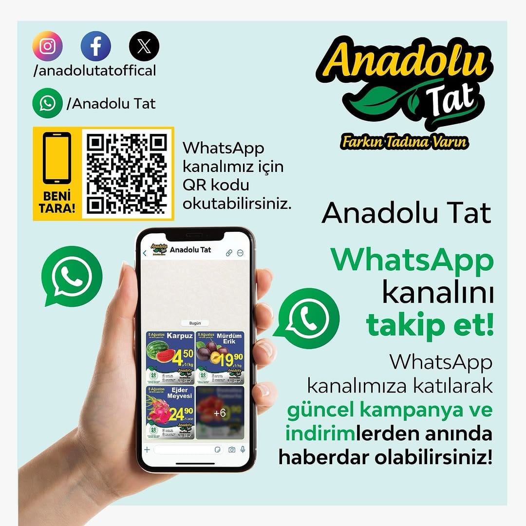 Post 10 by Anadolu Tat Gurme Market on Instagram (image)