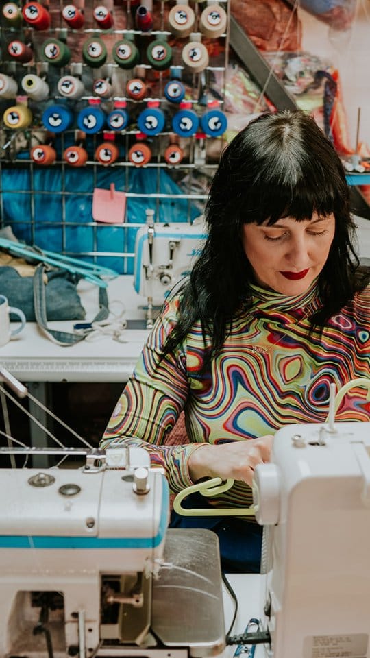 Post 1 by Megan Crook Textiles on Instagram (video)