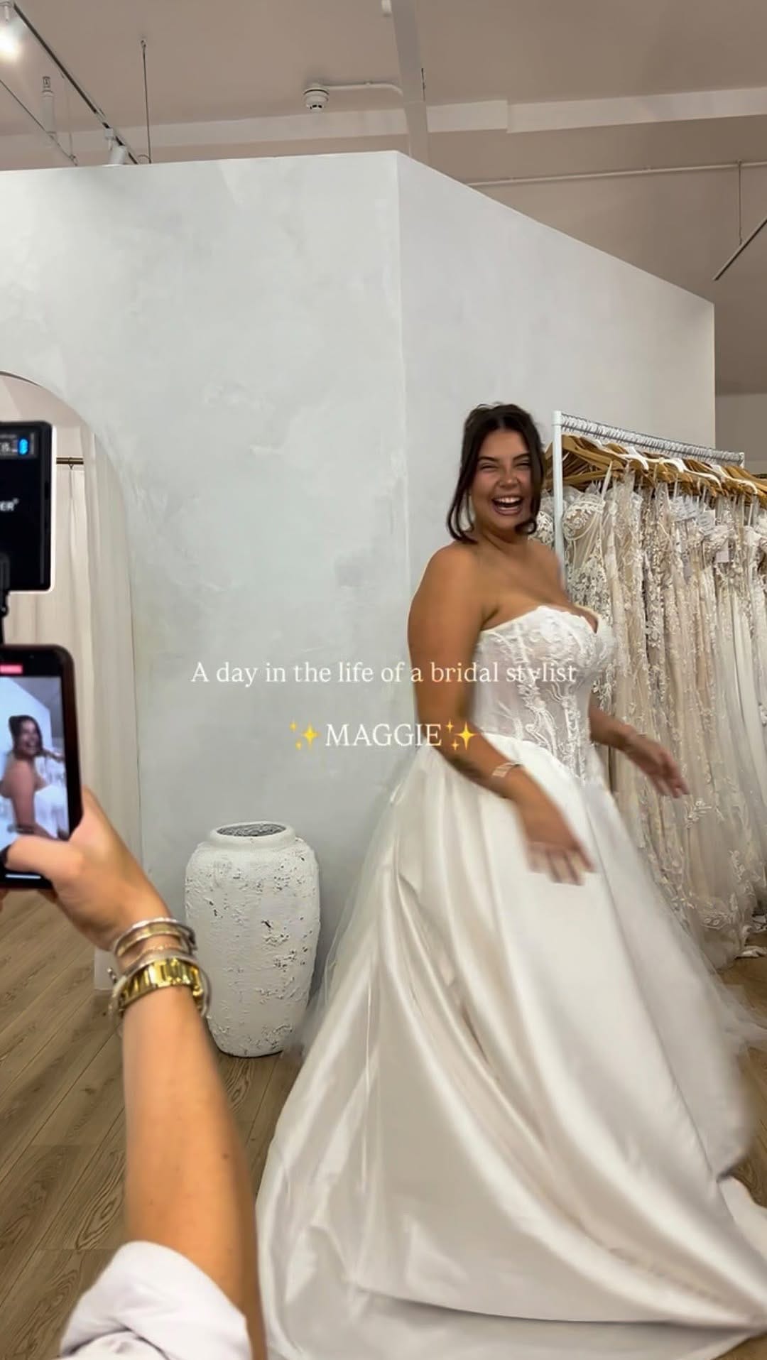 Post 5 by LAURA MAY BRIDAL on Instagram (video)