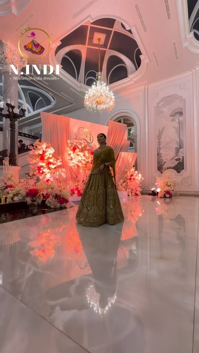 Post 2 by Nilufarxon | India liboslari 10 yillik sotuv tadbirkor on Instagram (video)