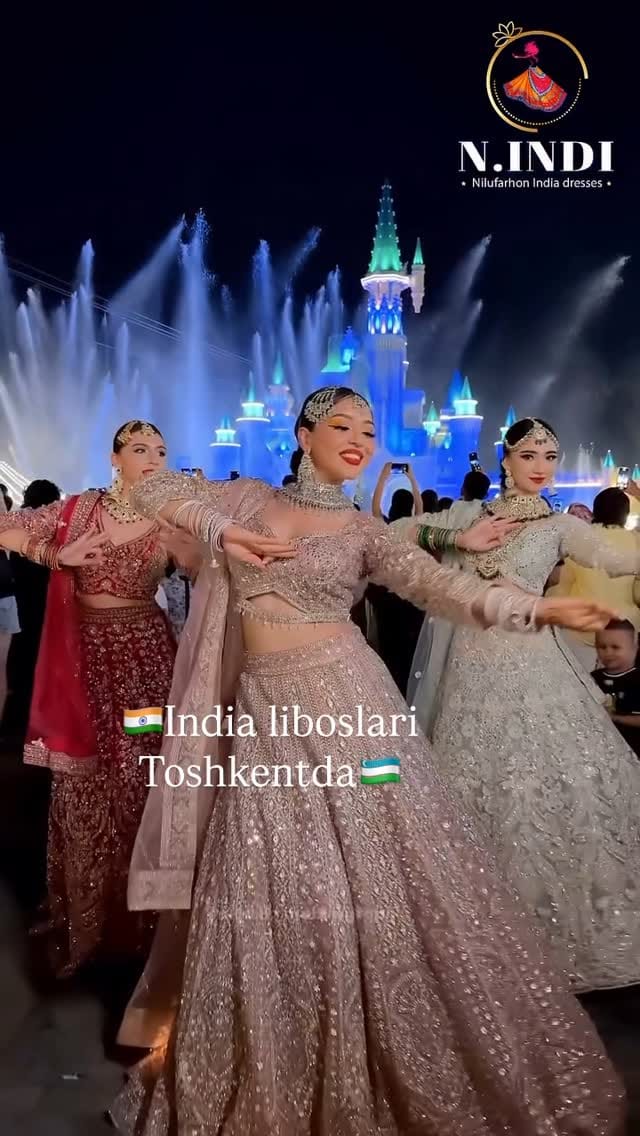 Post 9 by Nilufarxon | India liboslari 10 yillik sotuv tadbirkor on Instagram (video)