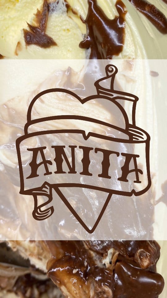 Post 8 by Anita Gelato London on Instagram (video)