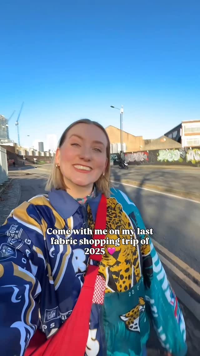 Post 3 by Lou Moffat | sewing, fabrics & fashion 💕 on Instagram (video)