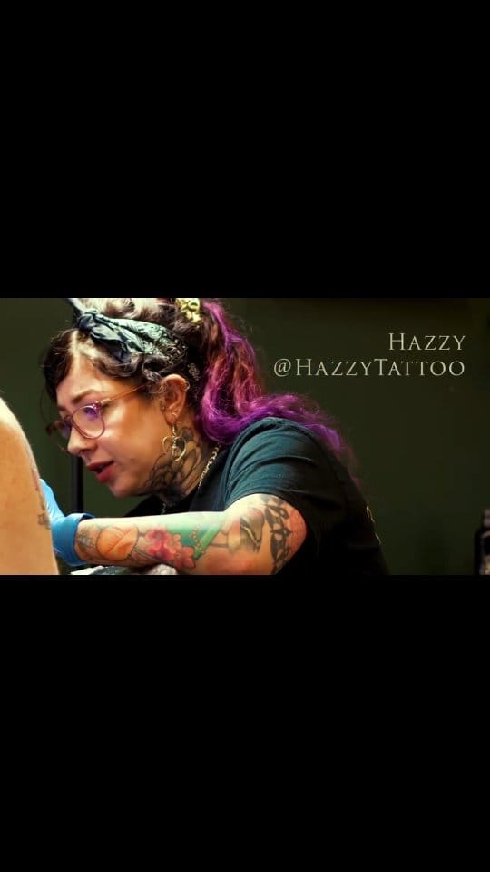 Post 10 by Hazzy Jane Tattoo Artist on Instagram (video)