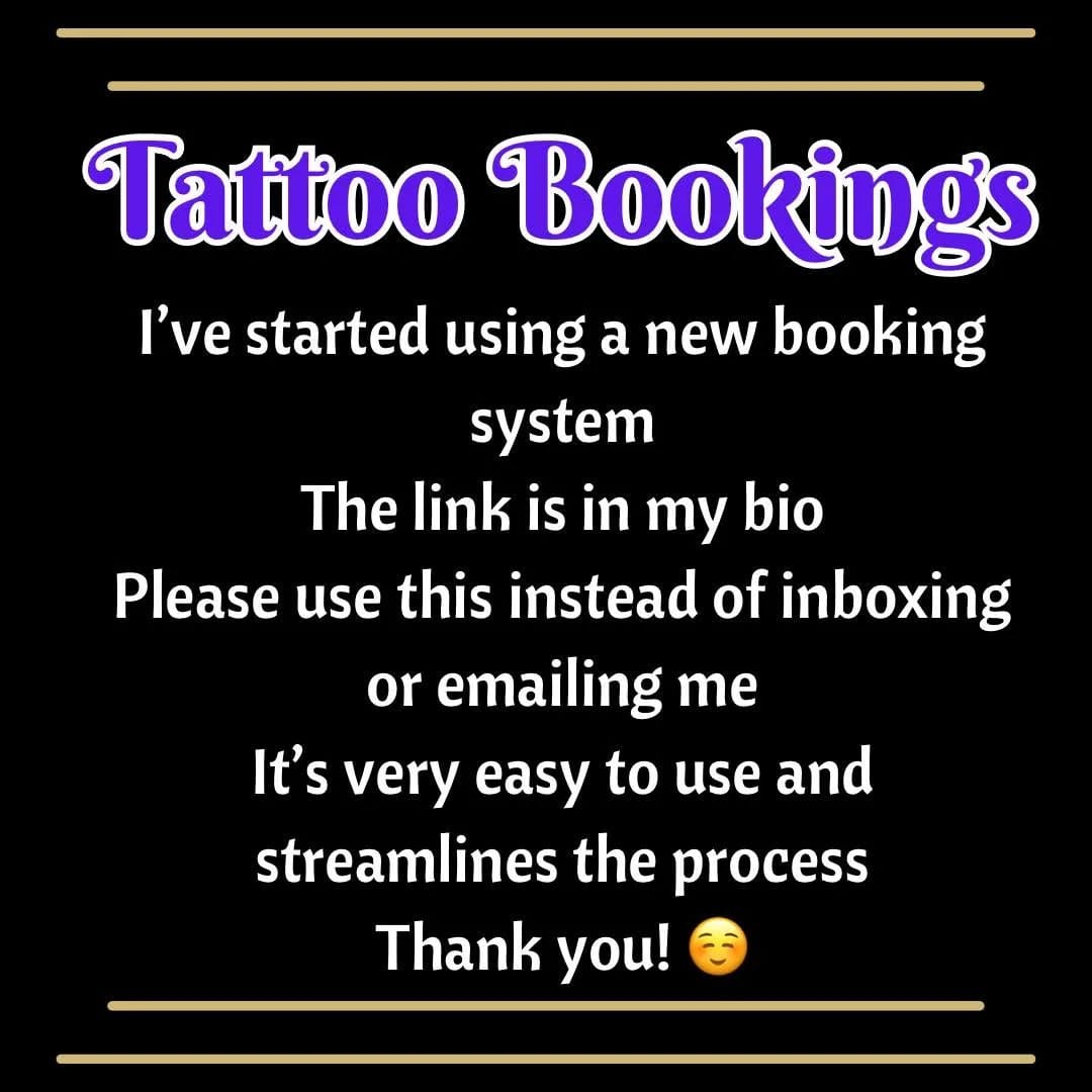 Post 9 by Hazzy Jane Tattoo Artist on Instagram (image)