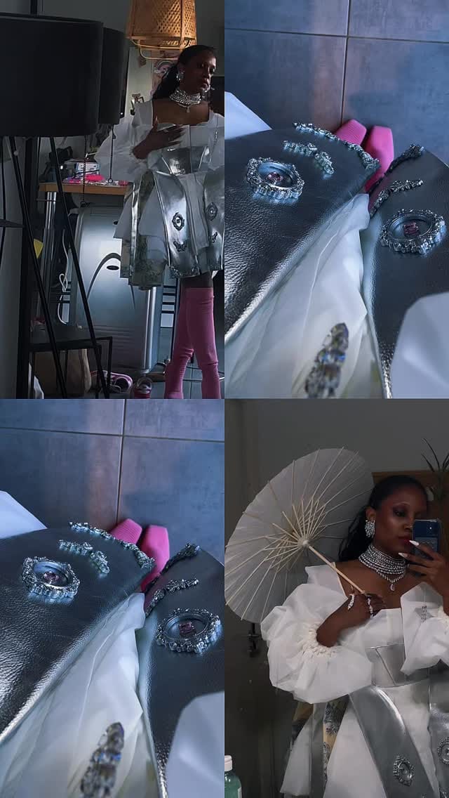 Post 4 by Anaïs Ricard | Fashion Art on Instagram (video)