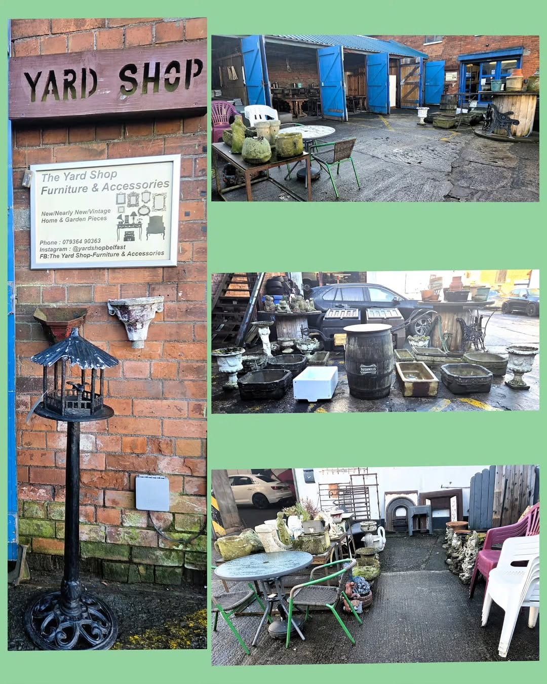 Post 7 by The Yard Shop on Instagram (carousel)