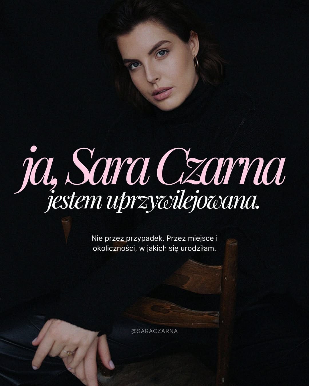 Post 10 by SaraCzarna | pewna siebie, żyje na trzeźwo, pracuje z nadwagą on Instagram (carousel)