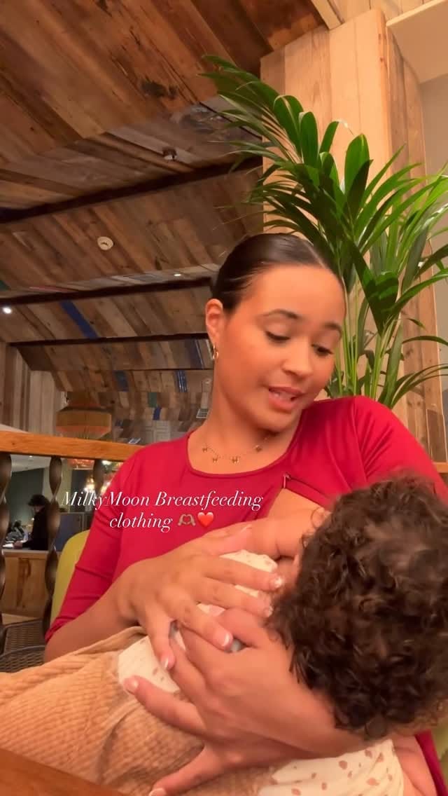 Post 3 by MilkyMoon | Breastfeeding Clothing Brand on Instagram (video)