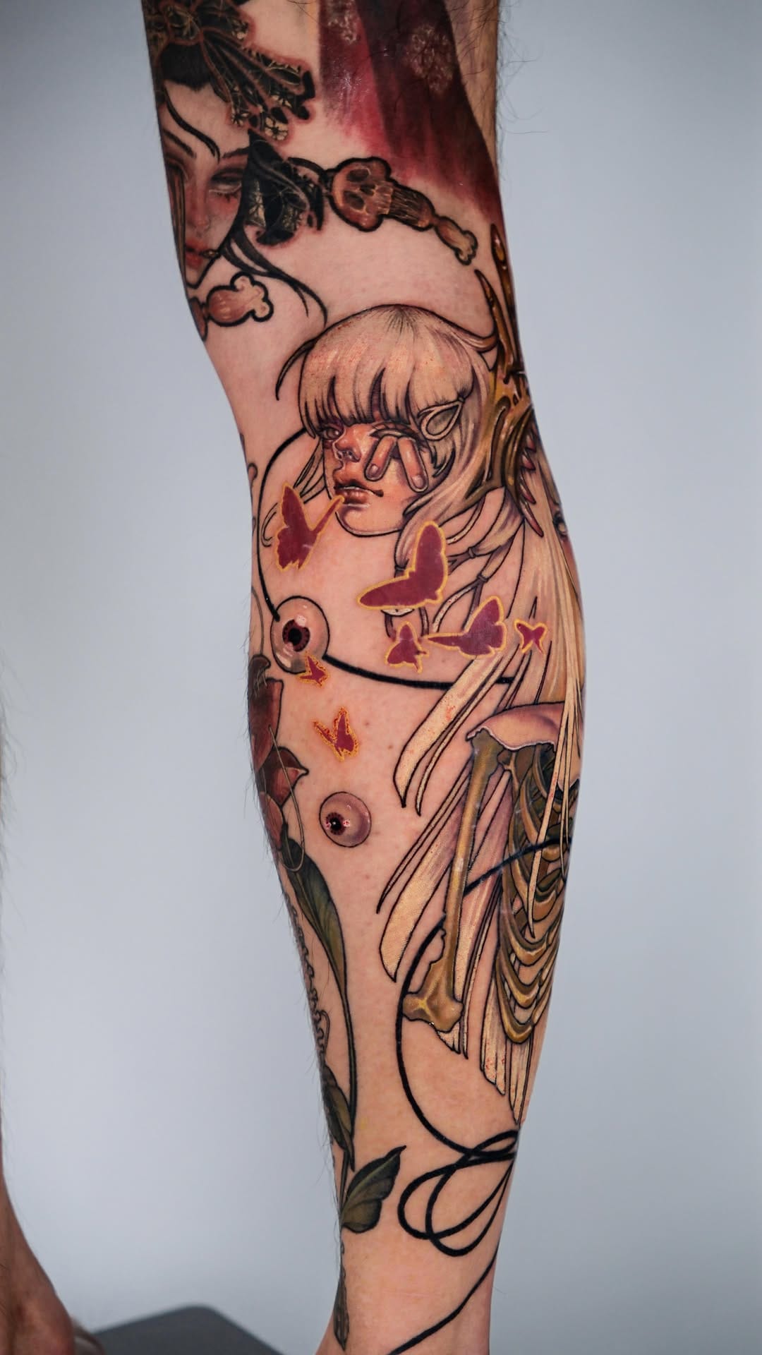Post 2 by Geoktattooist | Character illustration style on Instagram (video)
