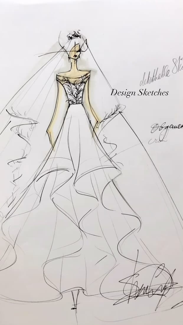 Post 1 by Sharon Cunningham • Dress Designer on Instagram (video)