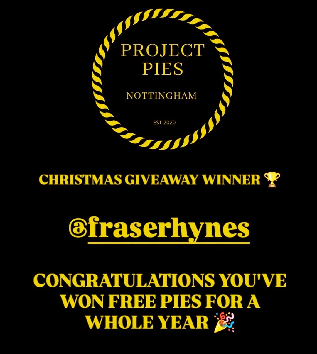 Post 5 by • Project Pies Nottingham • on Instagram (image)