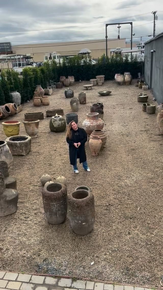Post 3 by Vintage Home Decor- Antique Limestone - Indoor Plants on Instagram (video)