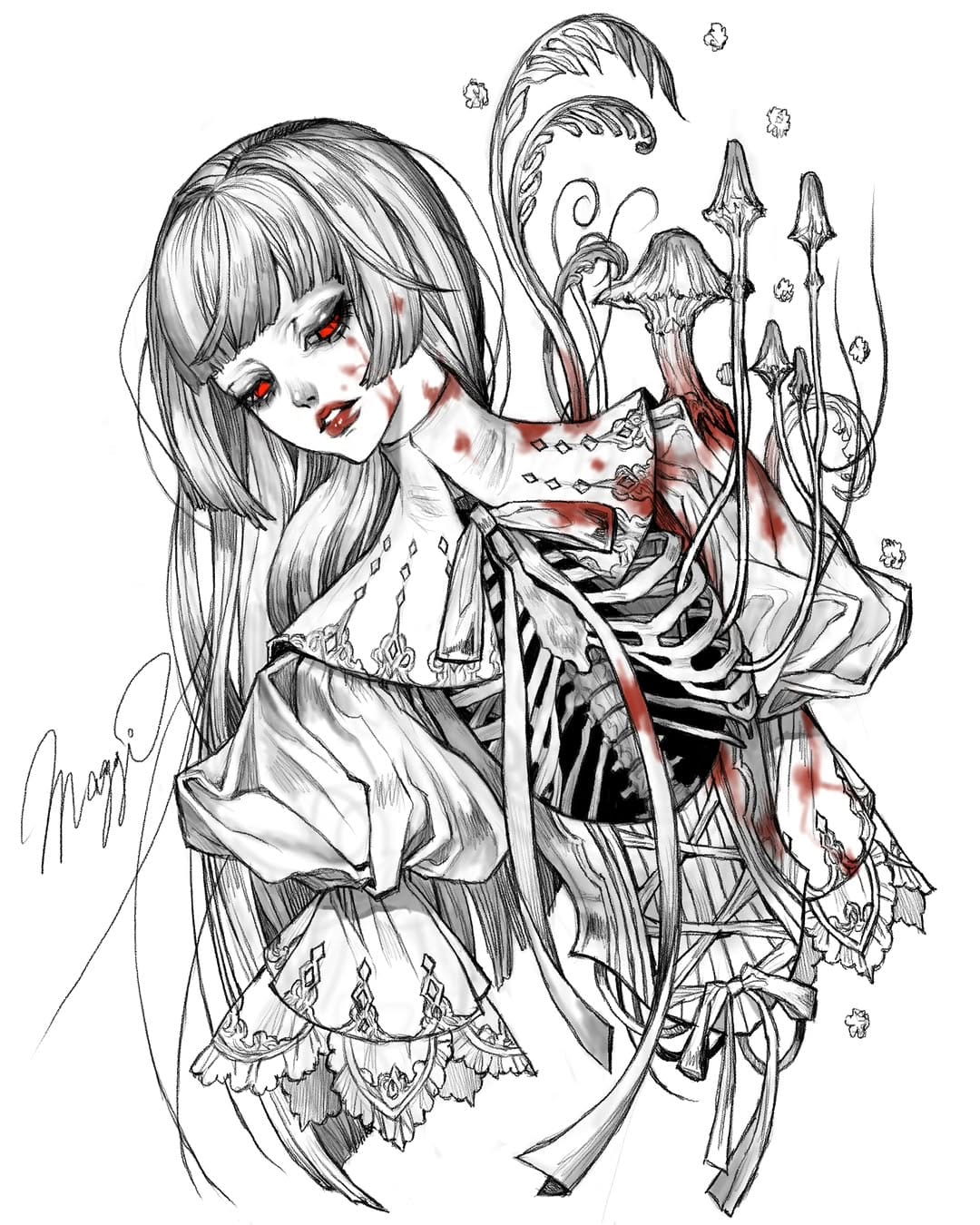 Post 1 by M A G G I 마 기 / 일러스트타투 캐릭터타투 illustrationtattoo on Instagram (carousel)