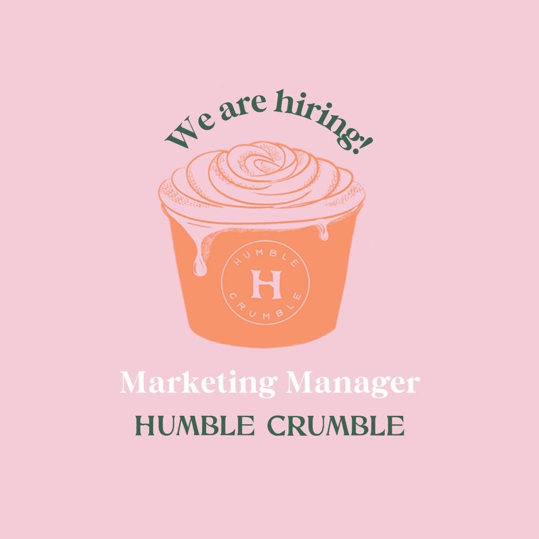 Post 1 by Humble Crumble | World’s First Crumble Bakery on Instagram (carousel)