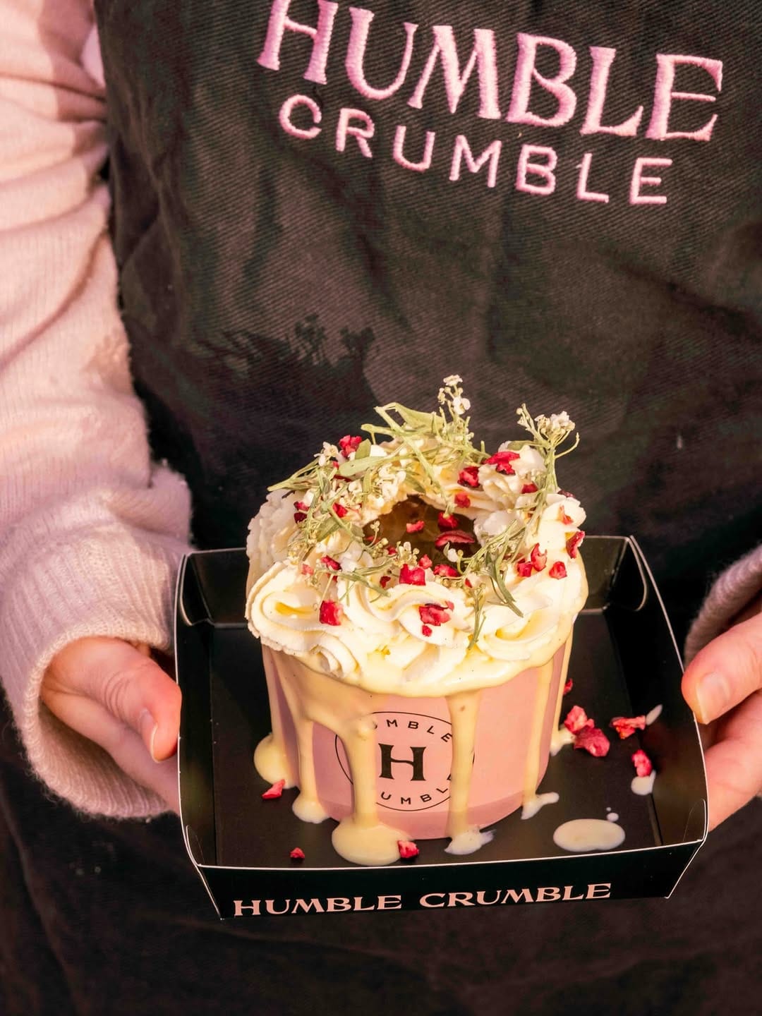 Post 9 by Humble Crumble | World’s First Crumble Bakery on Instagram (image)