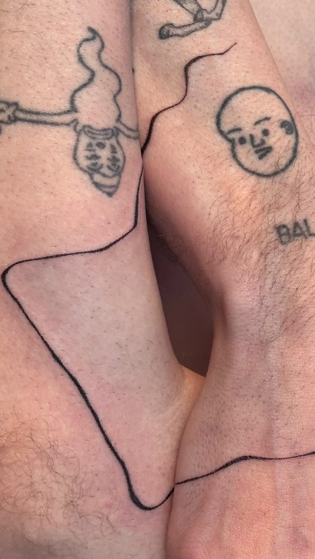 Post 6 by Fineline Handpoked Tattoos Newcastle on Instagram (video)