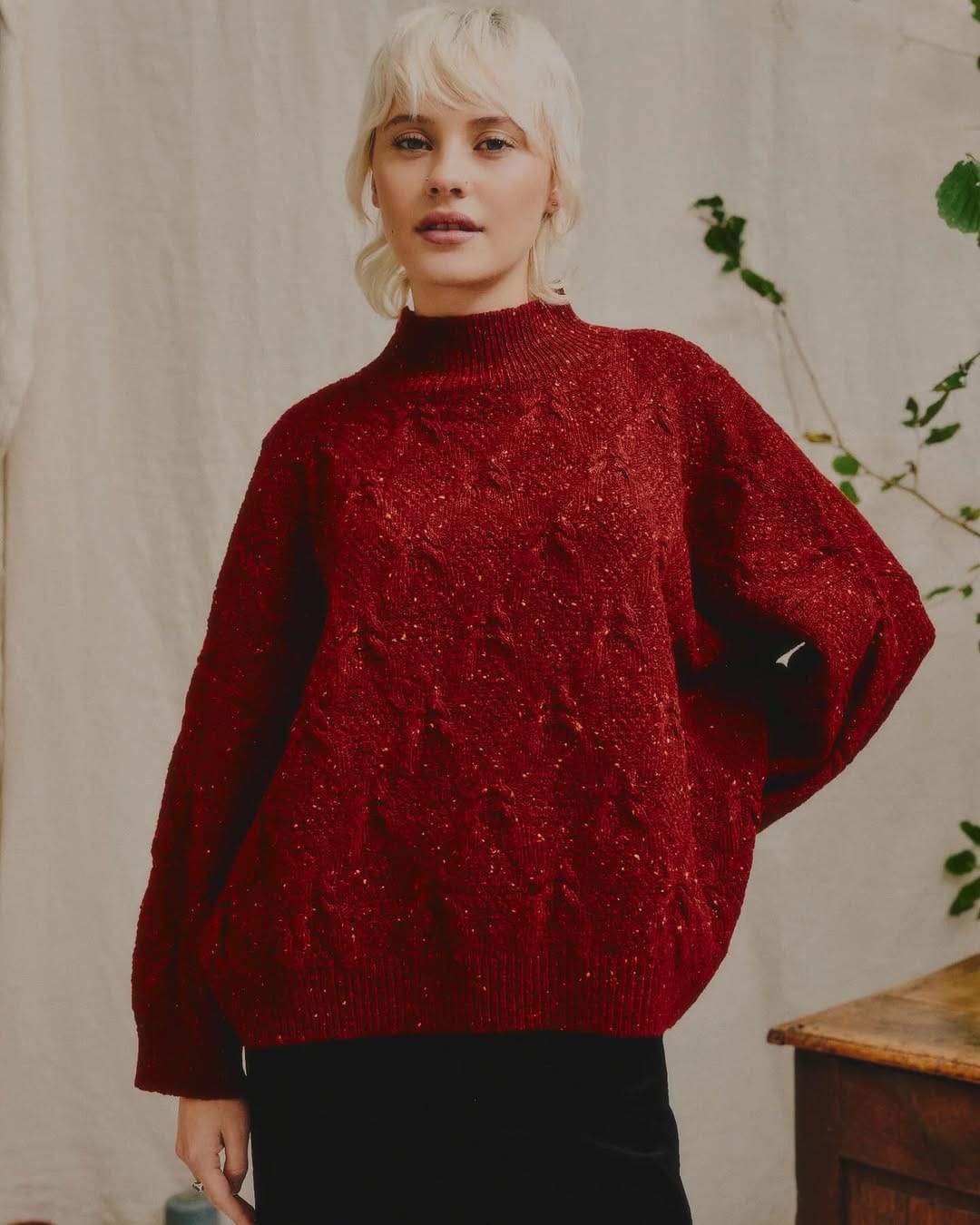 Post 3 by OUBAS | British Knitwear on Instagram (carousel)