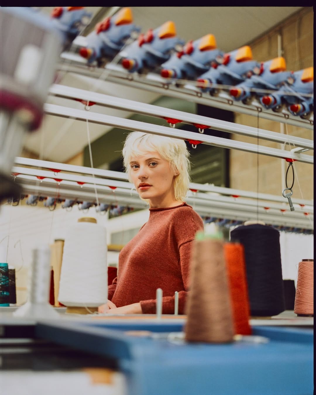 Post 6 by OUBAS | British Knitwear on Instagram (image)
