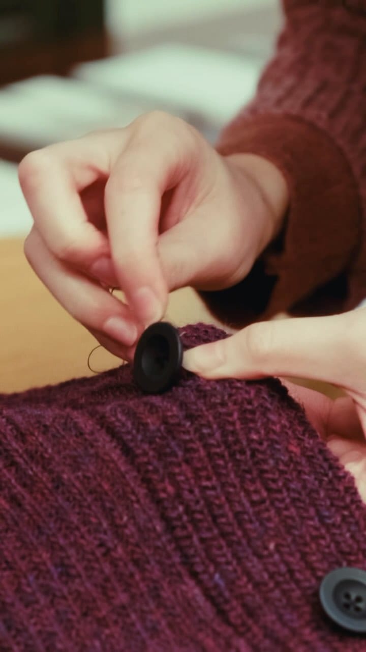 Post 10 by OUBAS | British Knitwear on Instagram (video)