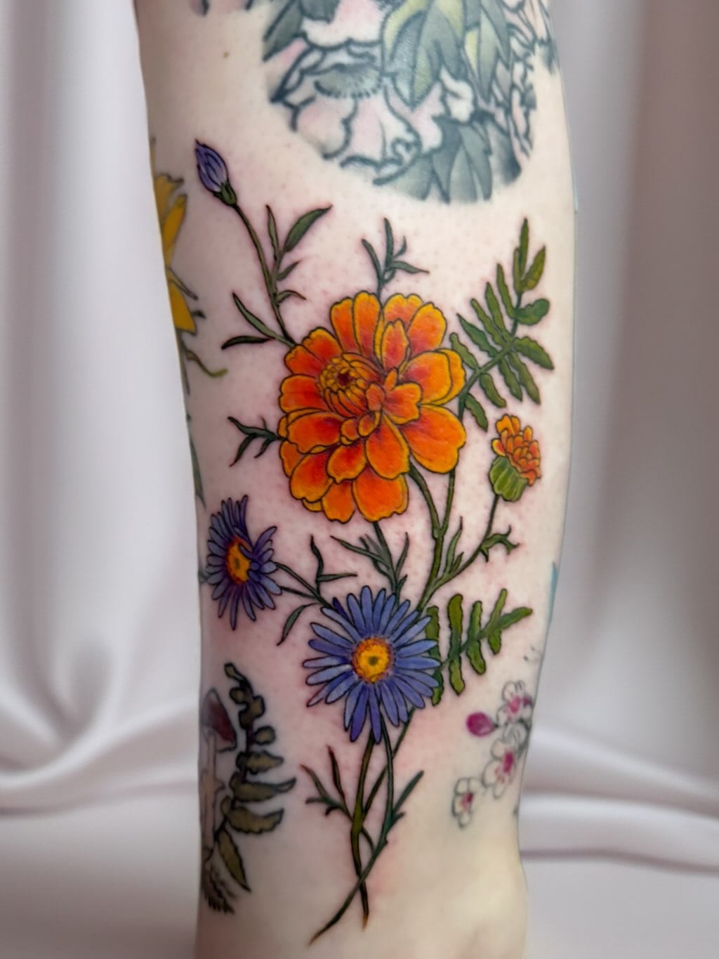 Post 3 by Harriet Hapgood. Botanical Tattoos. London UK on Instagram (image)