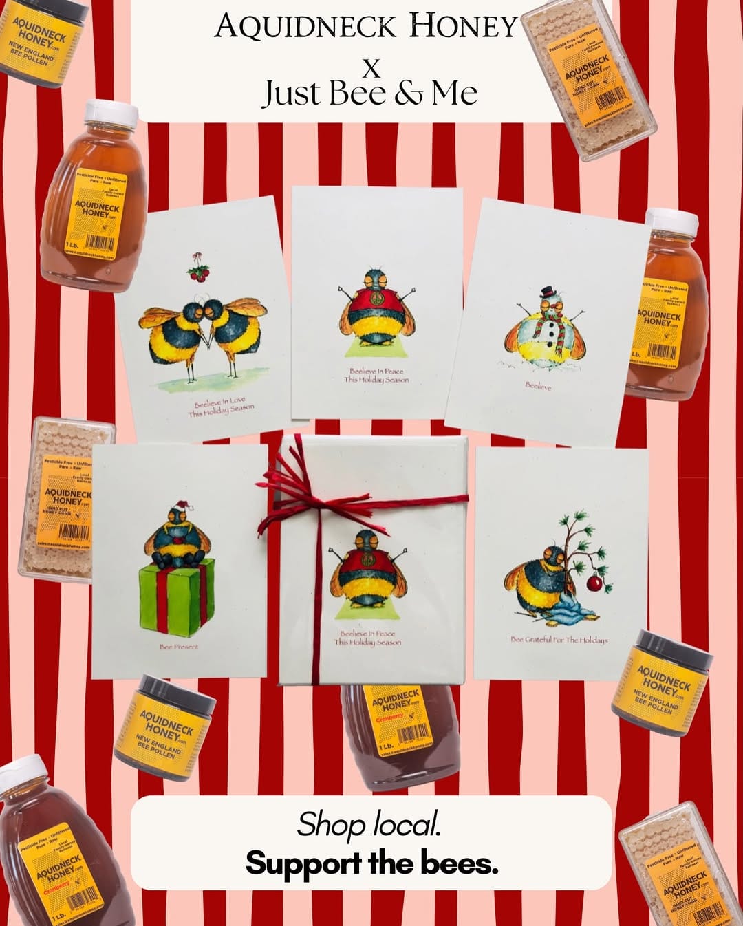 Post 8 by Aquidneck Honey | Local Raw Honey on Instagram (image)