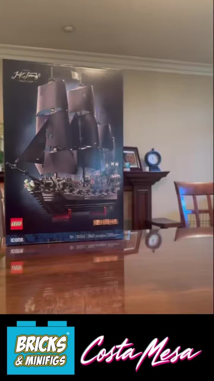 Post 5 by Bricks and Minifigs Lego Store Costa Mesa on Instagram (video)