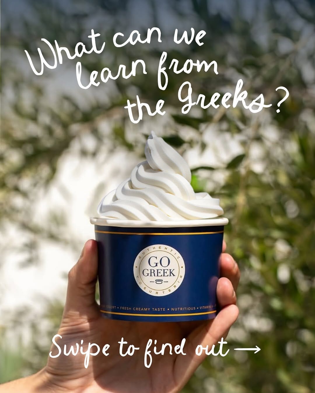 Post 9 by Go Greek Yogurt | Authentic Greek Yogurt & Frozen Yogurt on Instagram (carousel)
