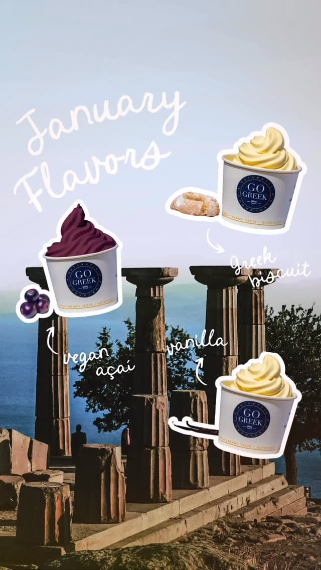 Post 5 by Go Greek Yogurt | Authentic Greek Yogurt & Frozen Yogurt on Instagram (video)