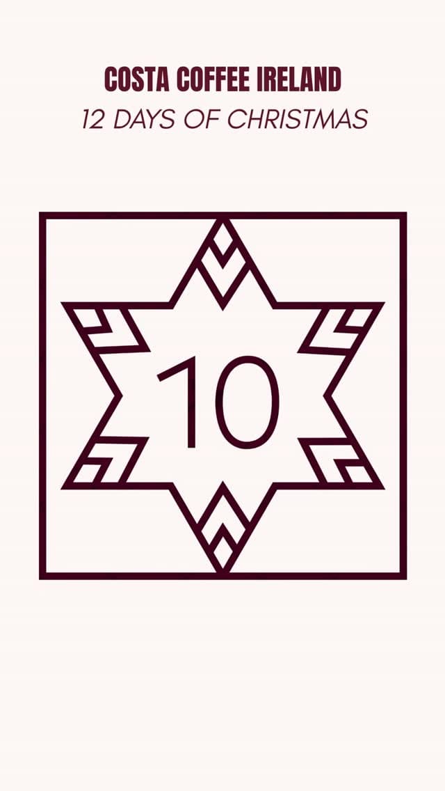 Post 8 by Costa Coffee Ireland on Instagram (video)