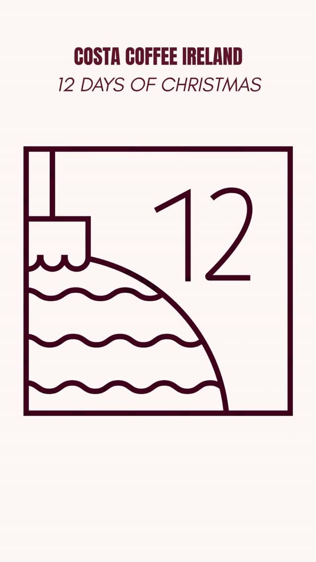 Post 6 by Costa Coffee Ireland on Instagram (video)