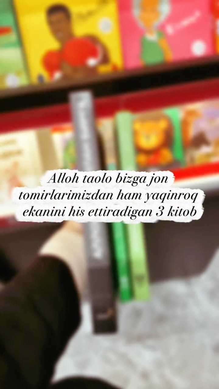 Post 6 by Bizning kitoblar fikrlashni o'zgartiradi. on Instagram (video)