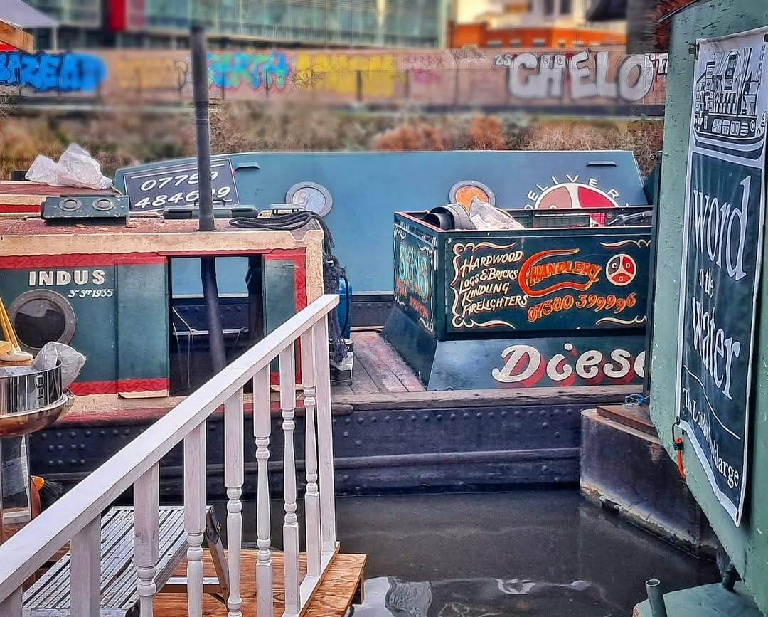 Post 1 by Word on the Water - The London Bookbarge on Instagram (image)