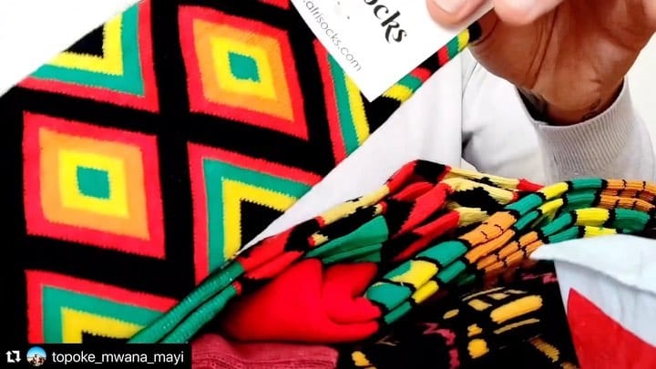 Post 9 by African Socks - Afrisocks on Instagram (video)