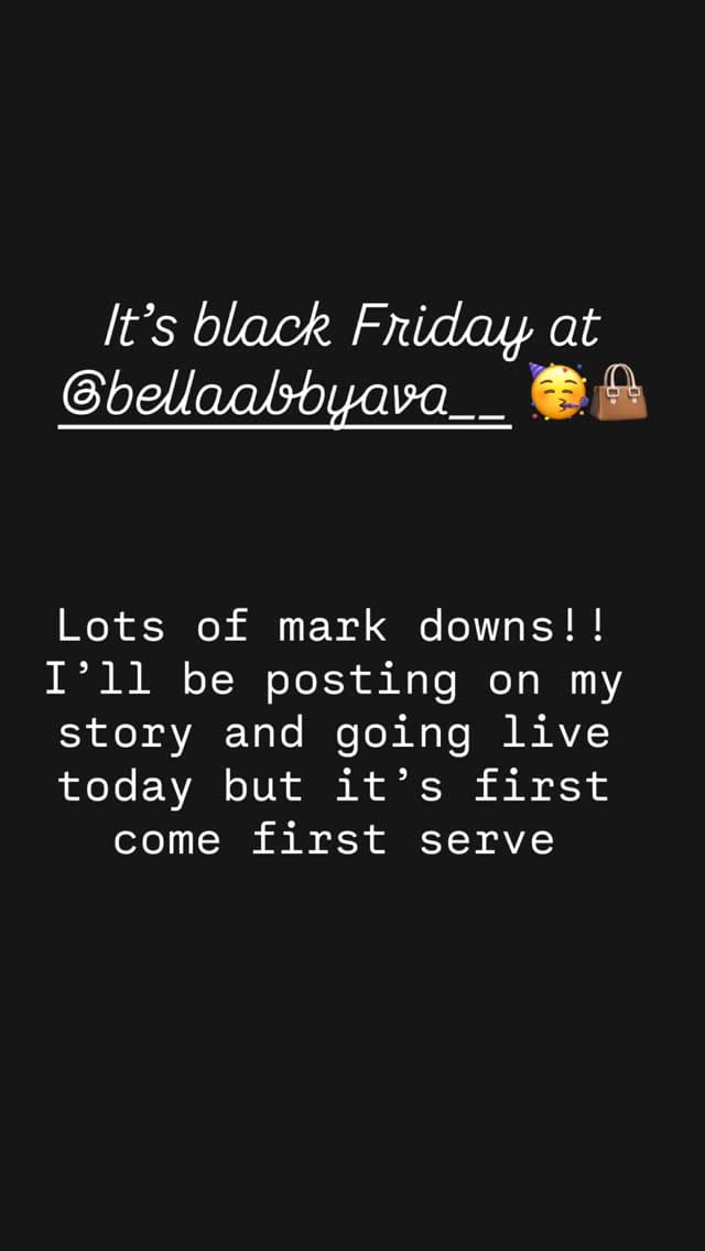 Post 6 by The Bella Abby & Ava Handbag Boutique on Instagram (video)