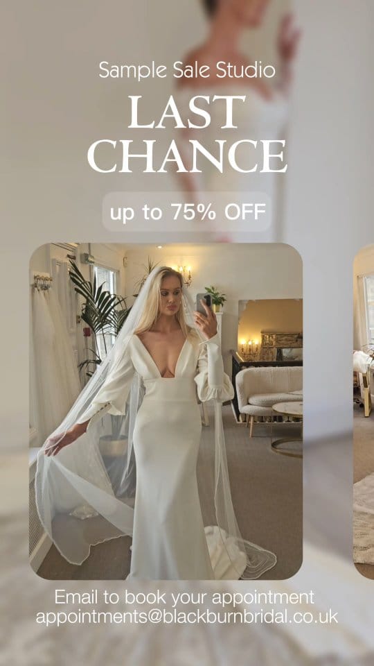 Post 7 by Blackburn Bridal Couture on Instagram (video)
