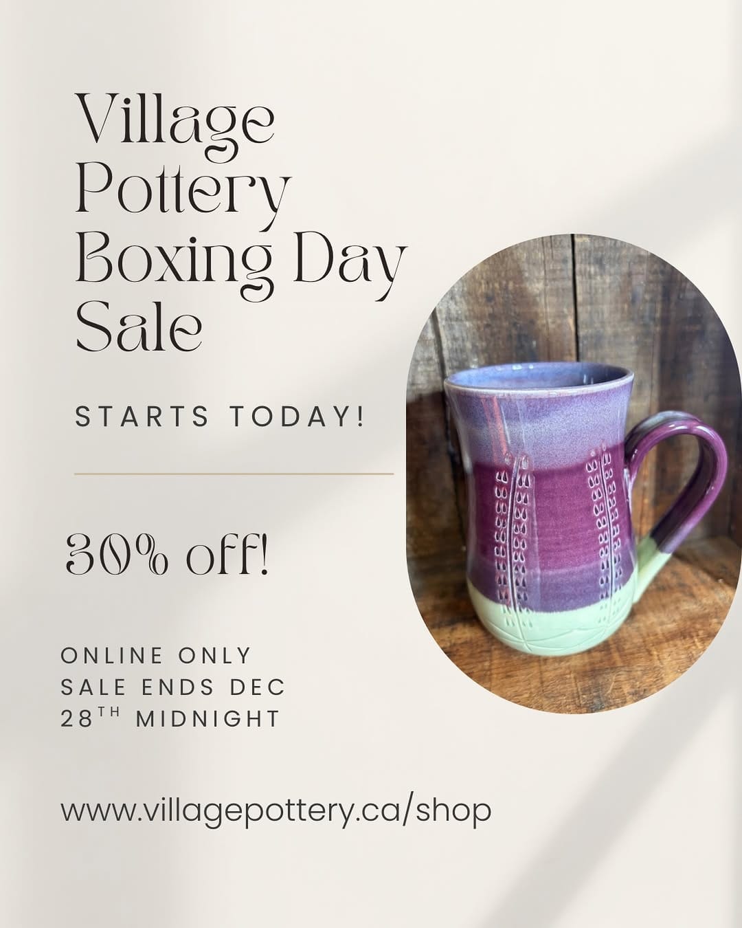 Post 6 by Village Pottery on Instagram (image)