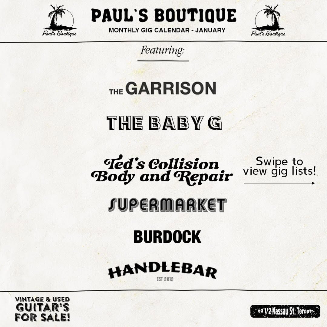 Post 10 by Paul’s Boutique on Instagram (carousel)