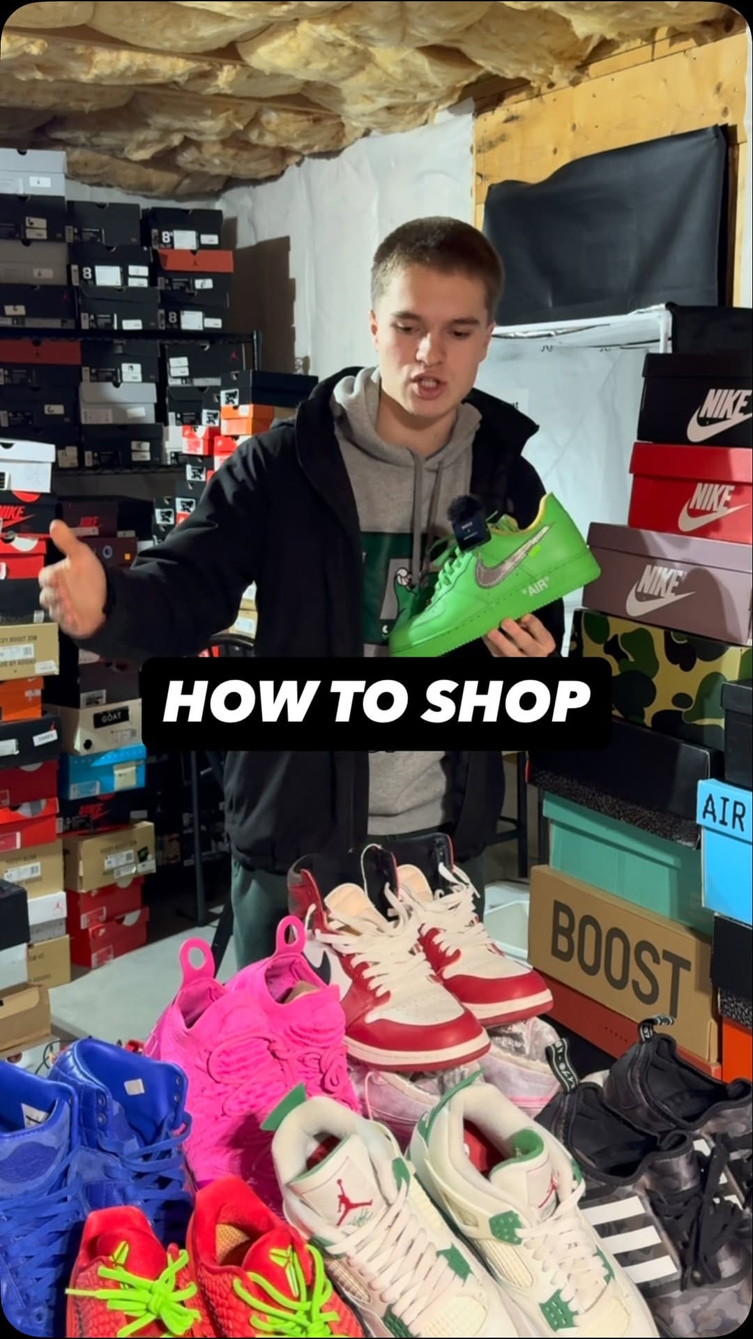 Post 1 by Sell me sneakers👟 on Instagram (video)