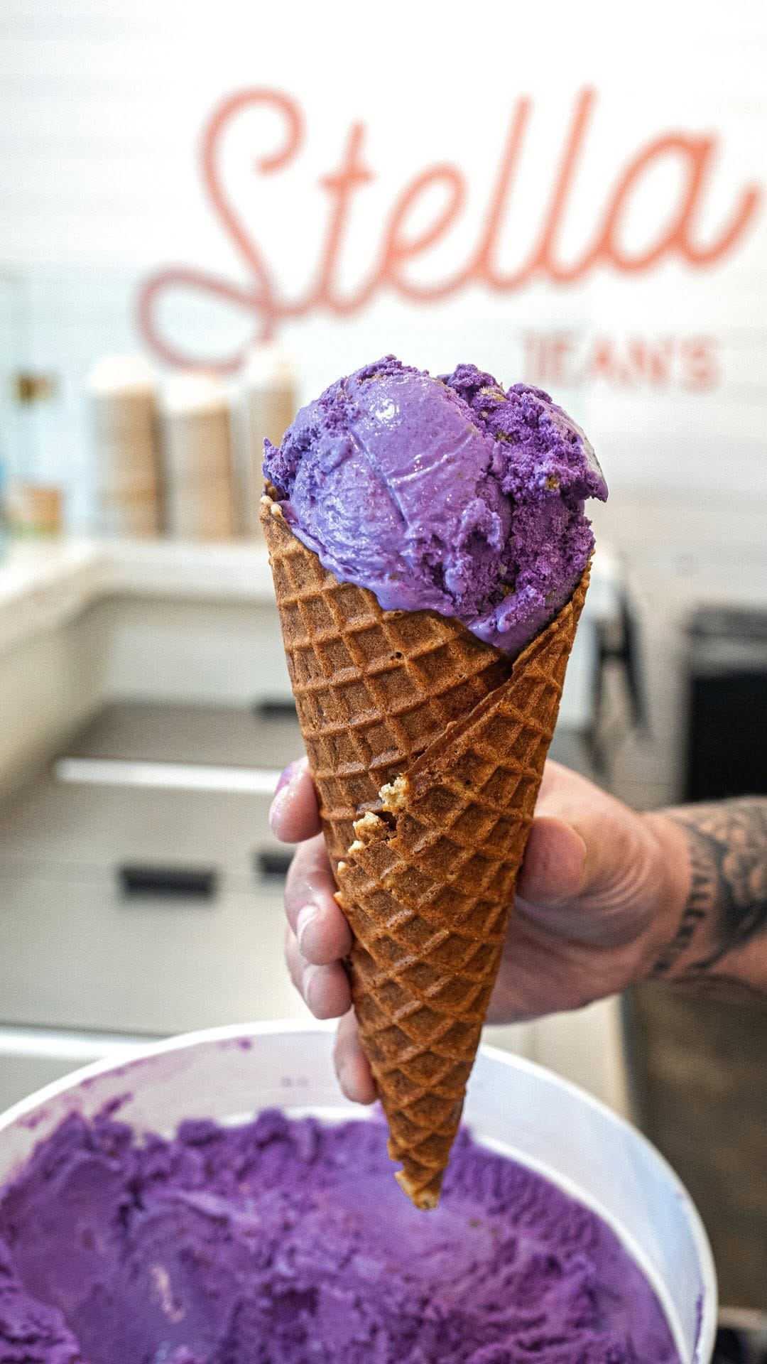 Post 10 by Stella Jean’s Ice Cream on Instagram (video)