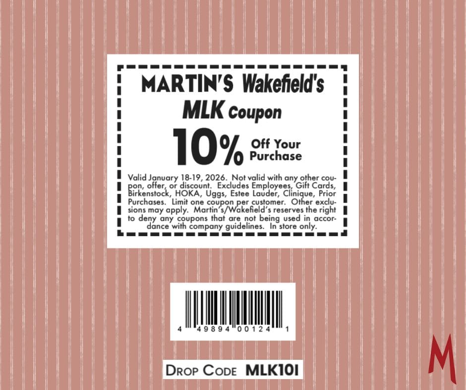 Post 2 by Martin’s Family Clothing on Instagram (image)