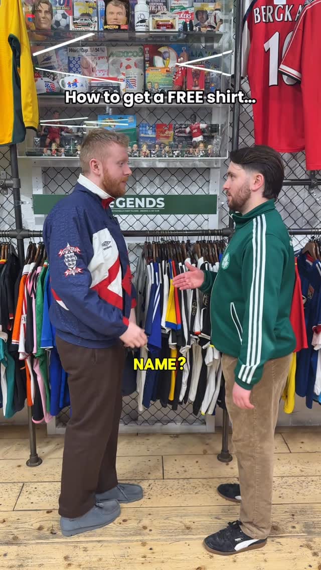 Post 2 by Classic Football Shirts London on Instagram (video)