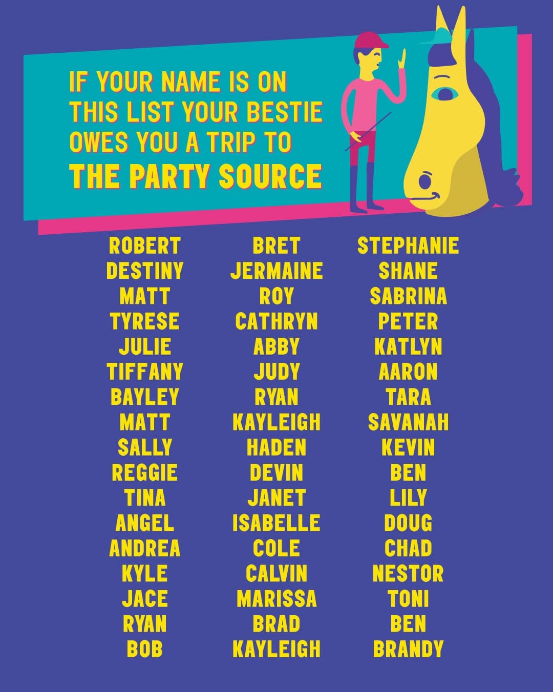Post 4 by The Party Source on Instagram (image)